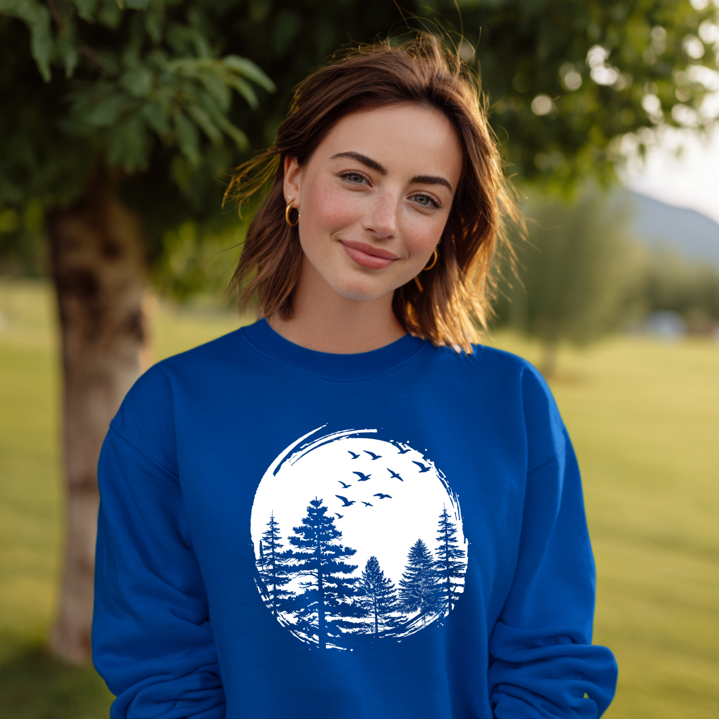 Nature Lover Pines Sweatshirt | Camping Gift Ideas