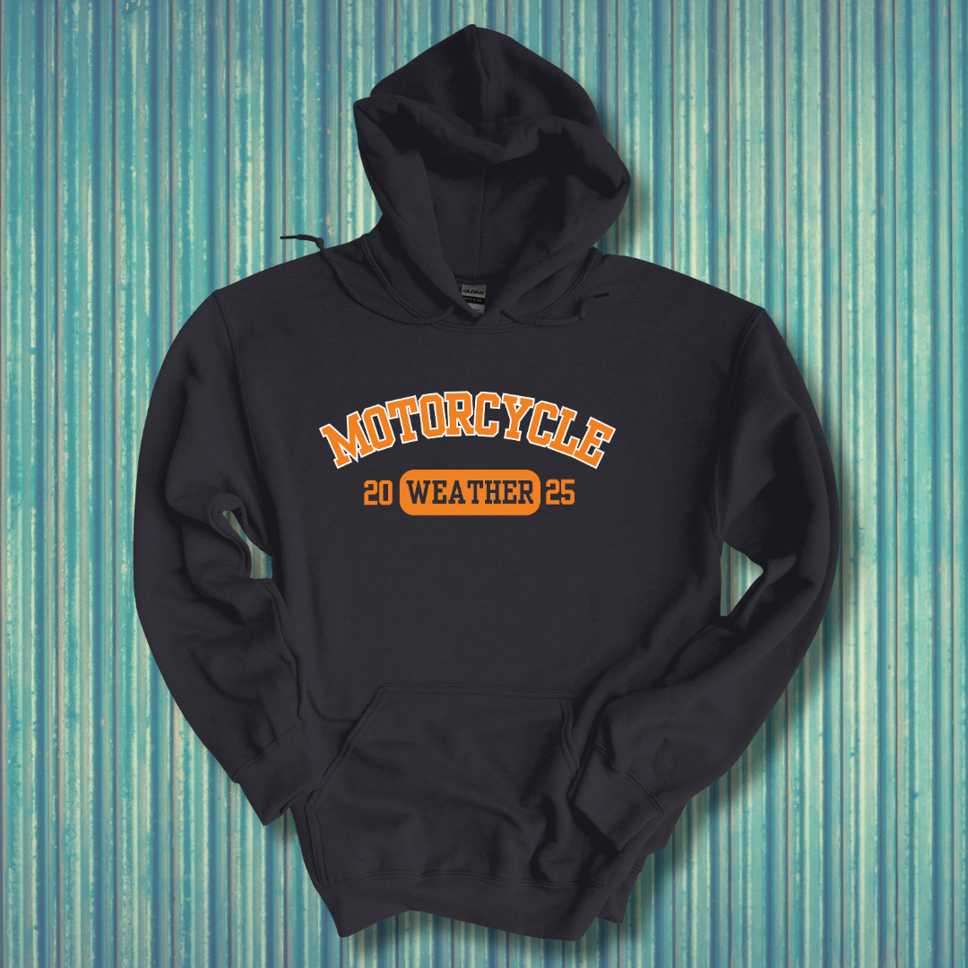 Motorcycle Weather Long-Sleeve Hoodie
