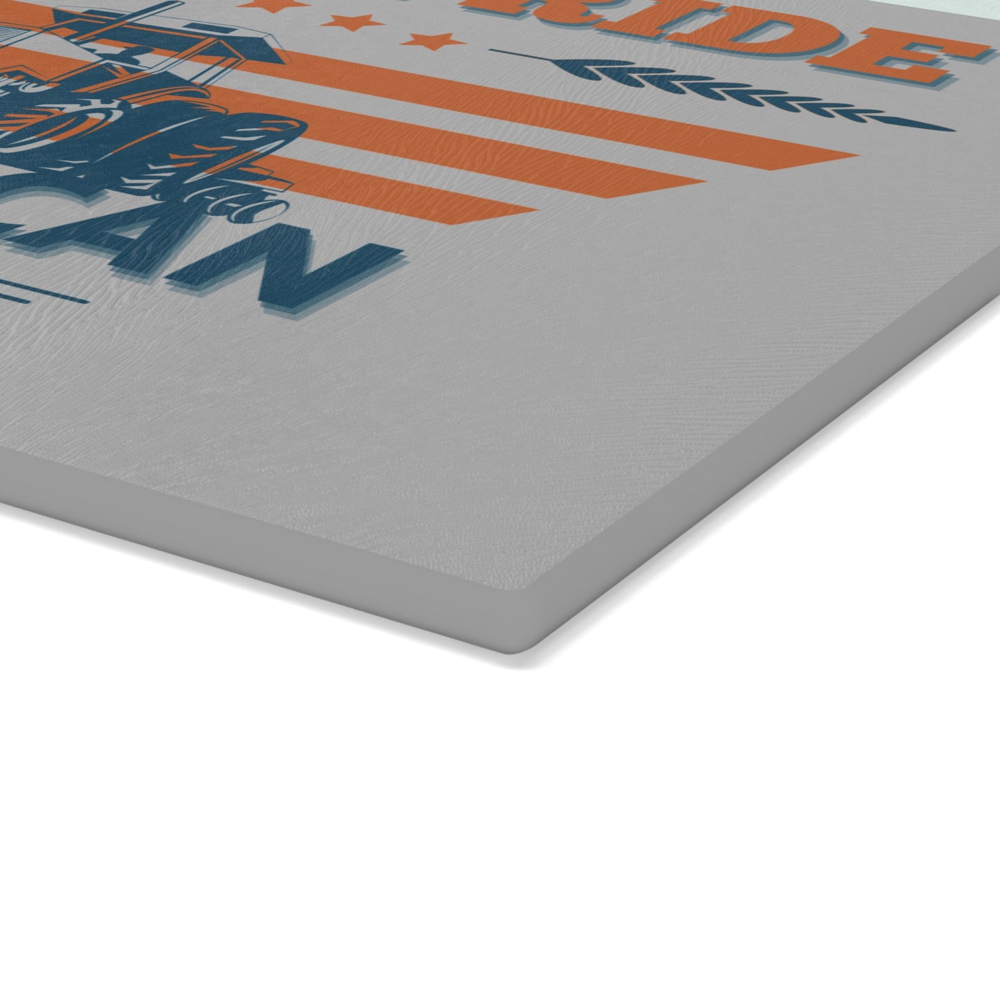 Glass Cutting Board - USA Pride American Farmers