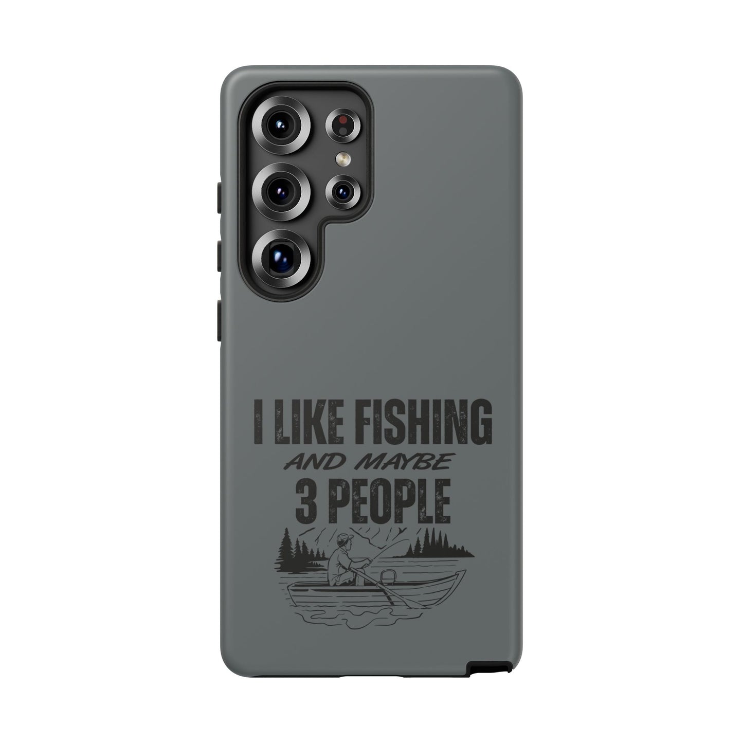 Cell Phone Case | I Like Fishing | For iPhone, Samsung Galaxy, and Google Pixel
