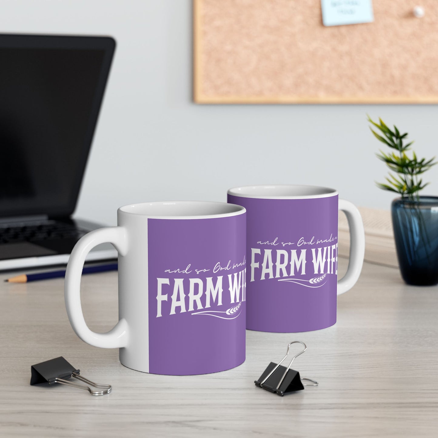 Coffee Mug - And So God Made a Farm Wife