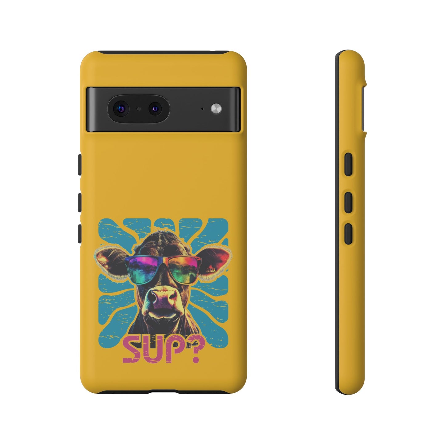 Cell Phone Case | Cow Sup? | For iPhone, Samsung Galaxy, and Google Pixel