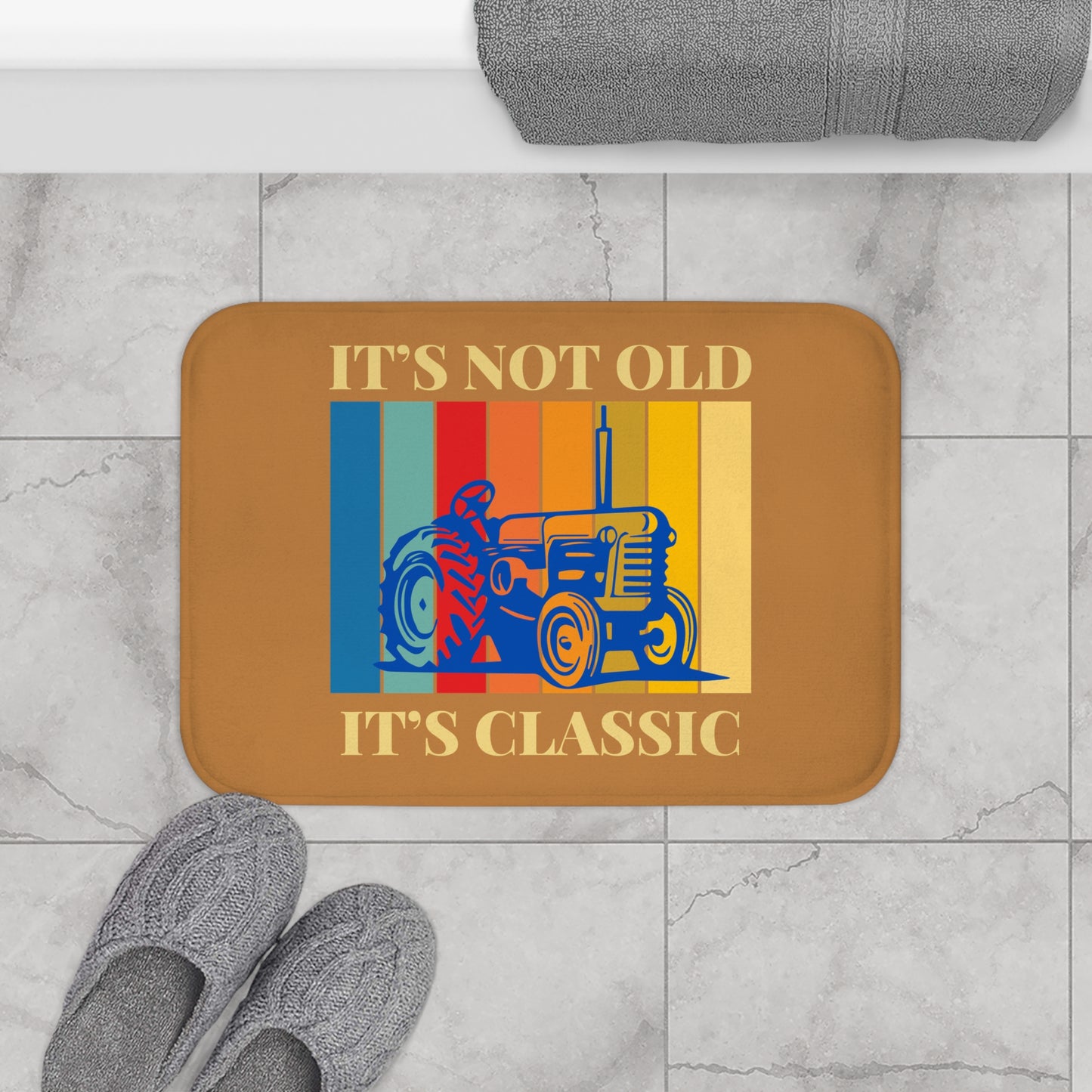 Oak Grove Expressions Bath Mat Ideas | It's Not Old It's Classic
