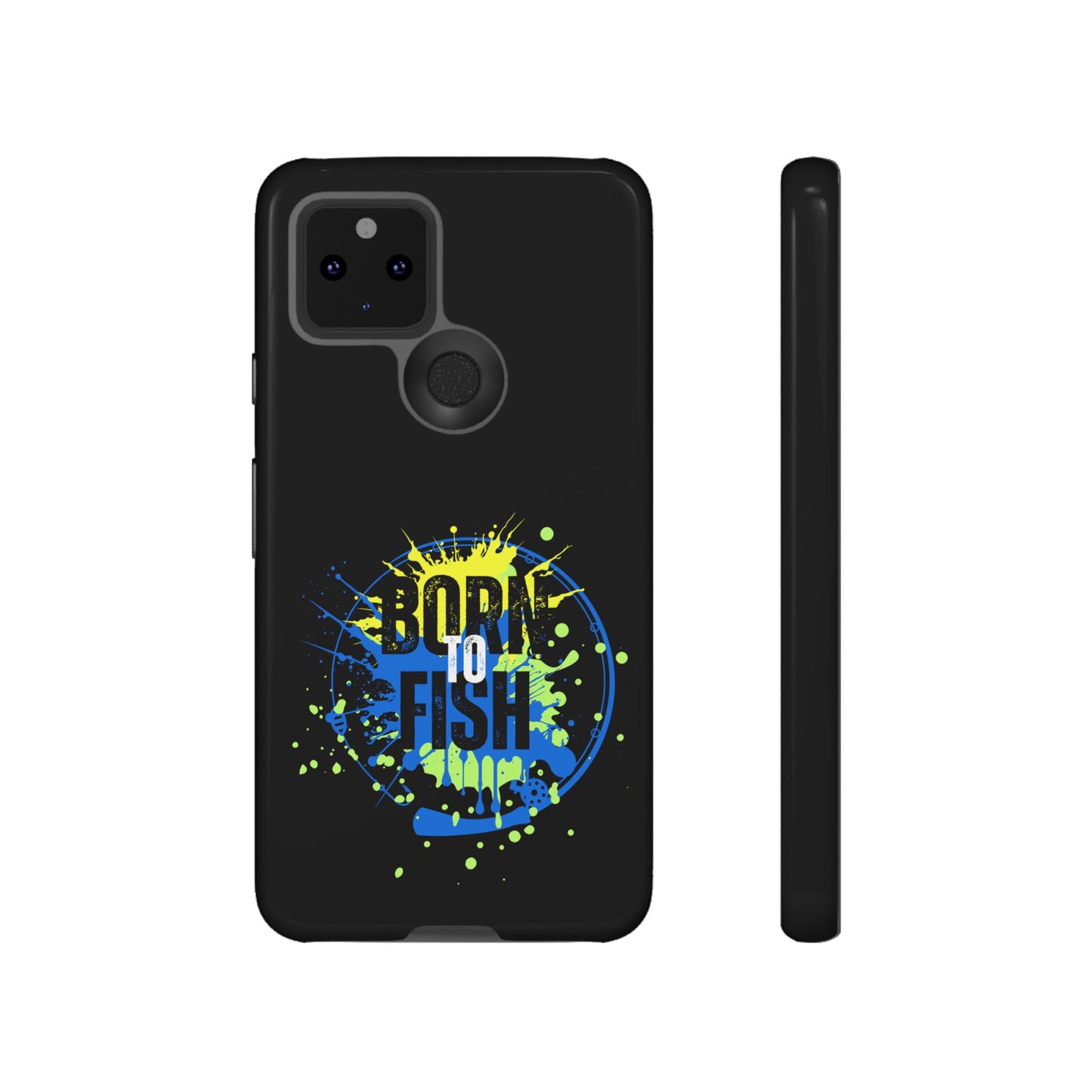 Cell Phone Case | Born to Fish | For iPhone, Samsung Galaxy, and Google Pixel