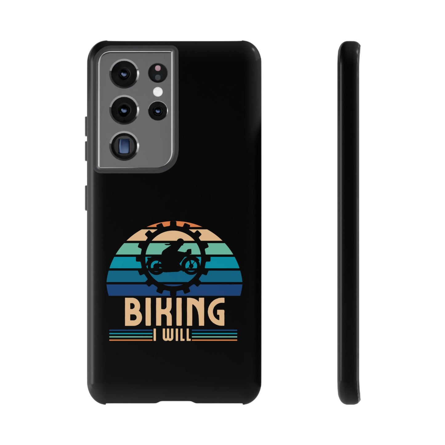 Cell Phone Case | Biking I Will | For iPhone, Samsung Galaxy, and Google Pixel
