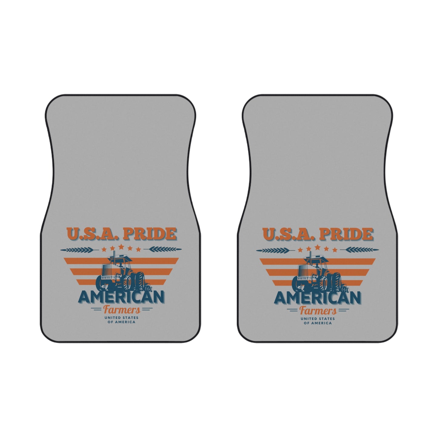Car Mats (2x Front) | USA Pride American Farmers