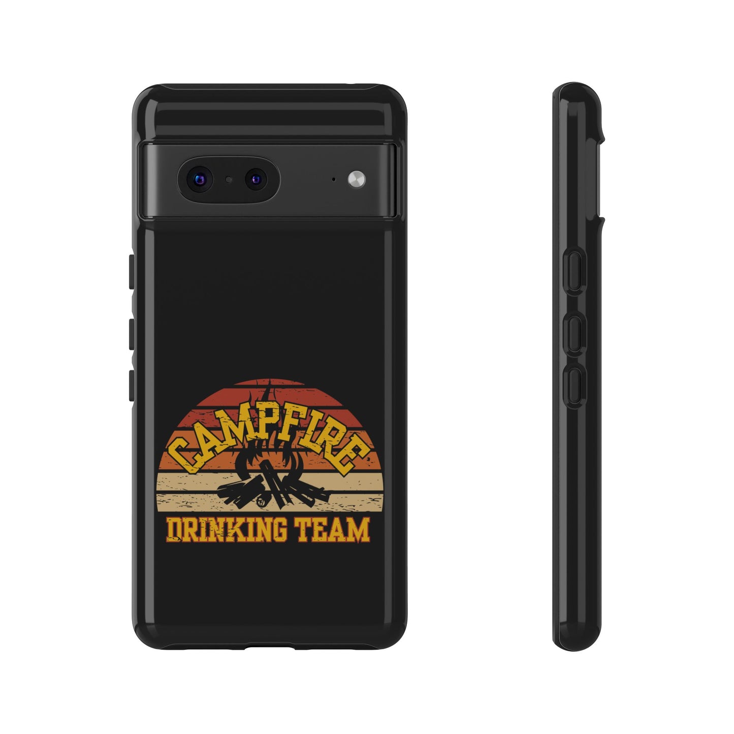Cell Phone Case | Campfire Drinking Team | For iPhone, Samsung Galaxy, and Google Pixel
