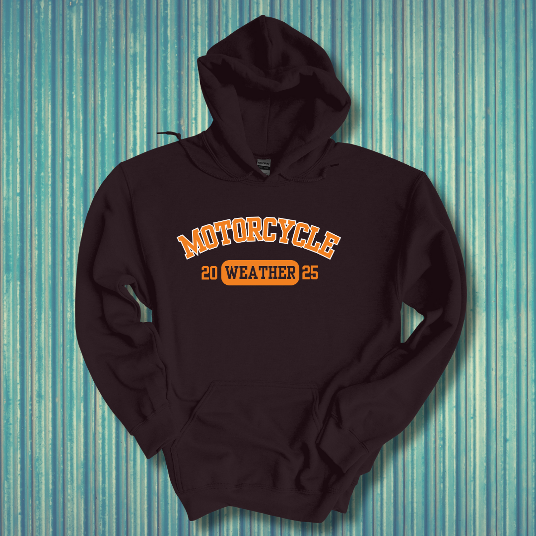 Motorcycle Weather Long-Sleeve Hoodie
