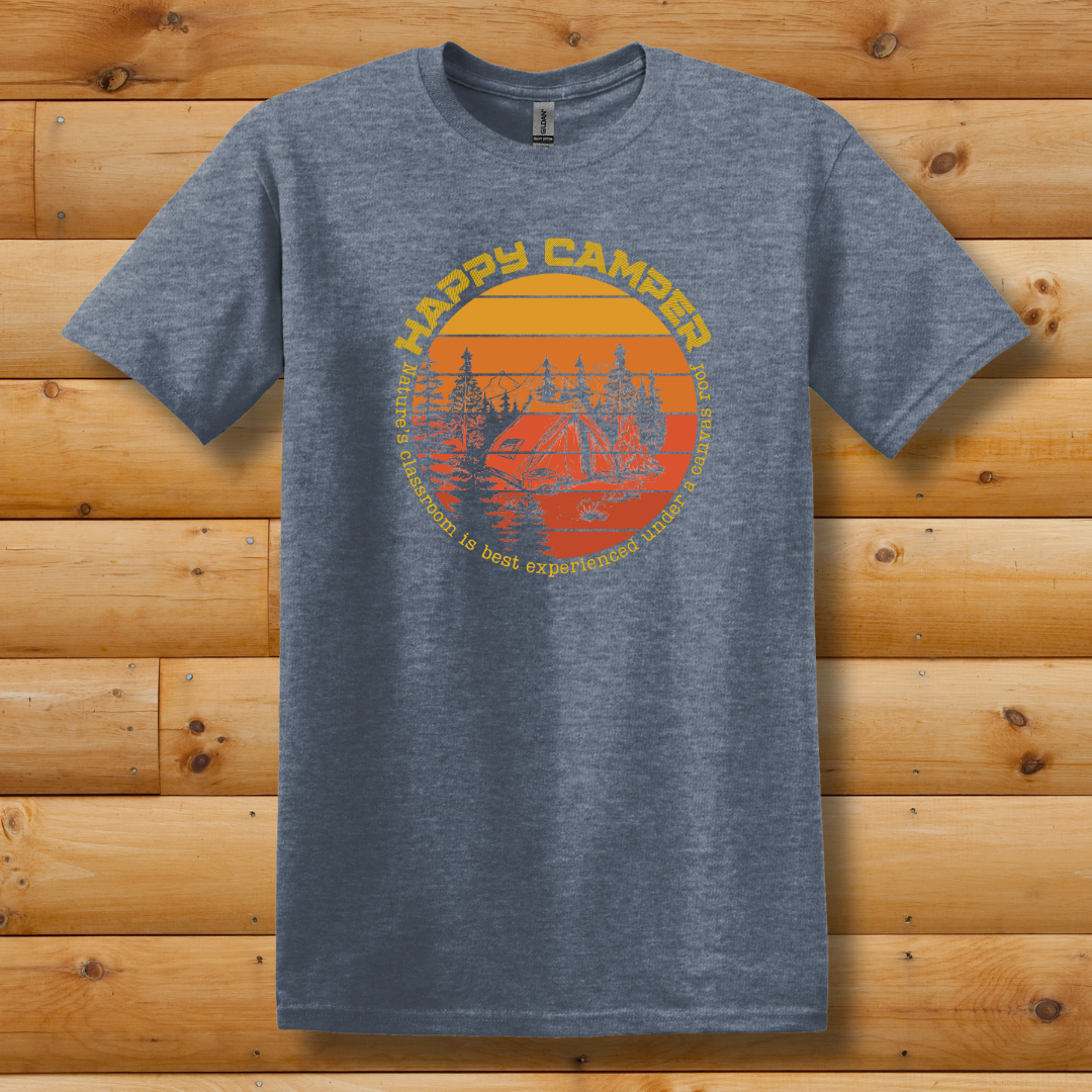 This is image of Happy Camper T-Shirt version 8