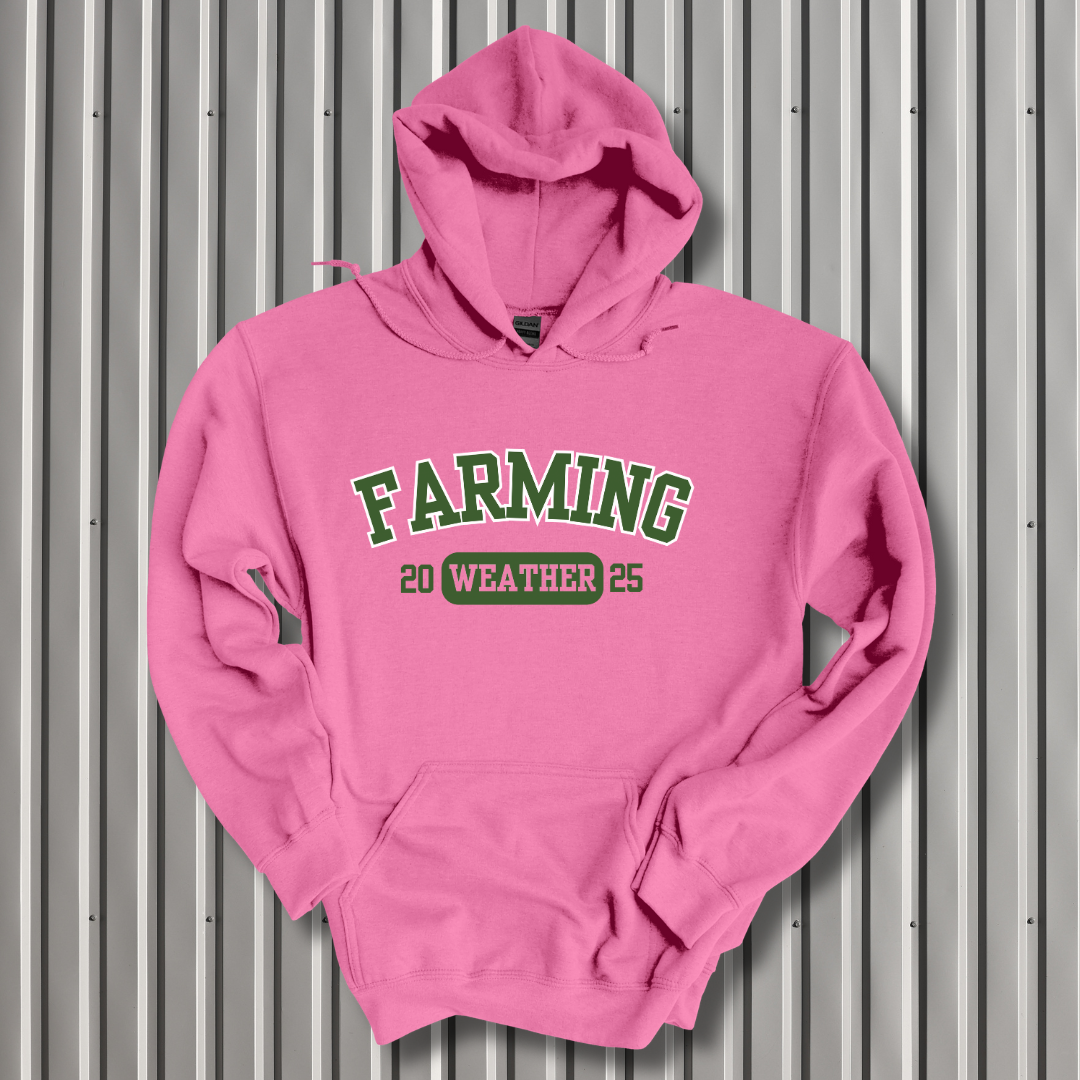 Farming Weather Long-Sleeve Hoodie