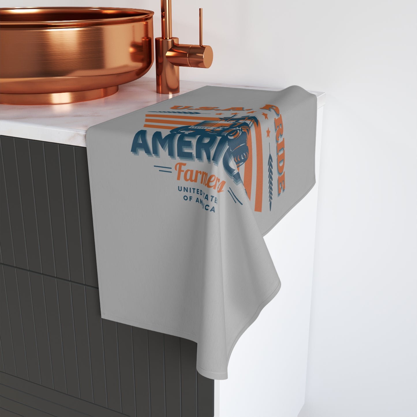 Hand Towel - USA Pride American Farmers
