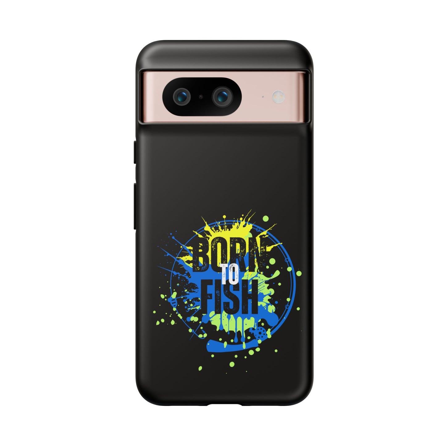 Cell Phone Case | Born to Fish | For iPhone, Samsung Galaxy, and Google Pixel