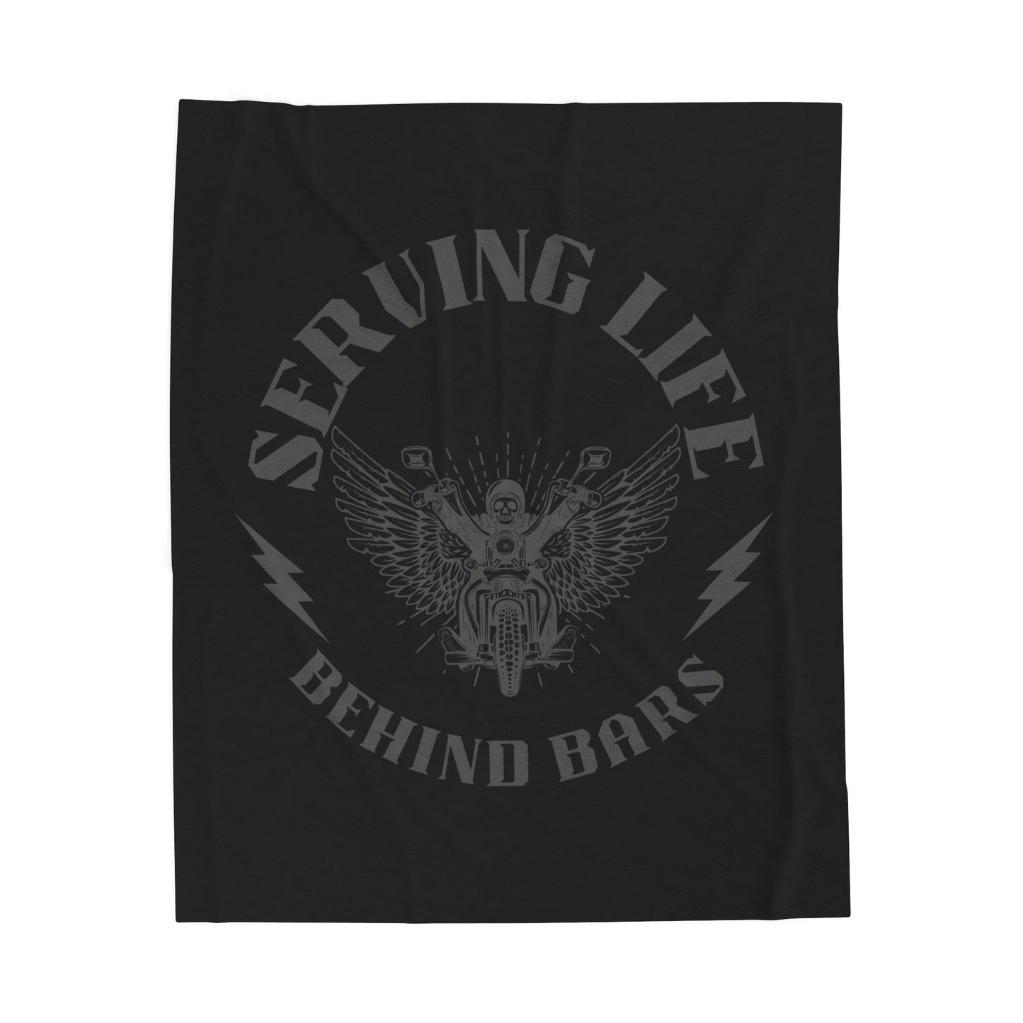 Velveteen Plush Blanket - Serving Life Behind Bars