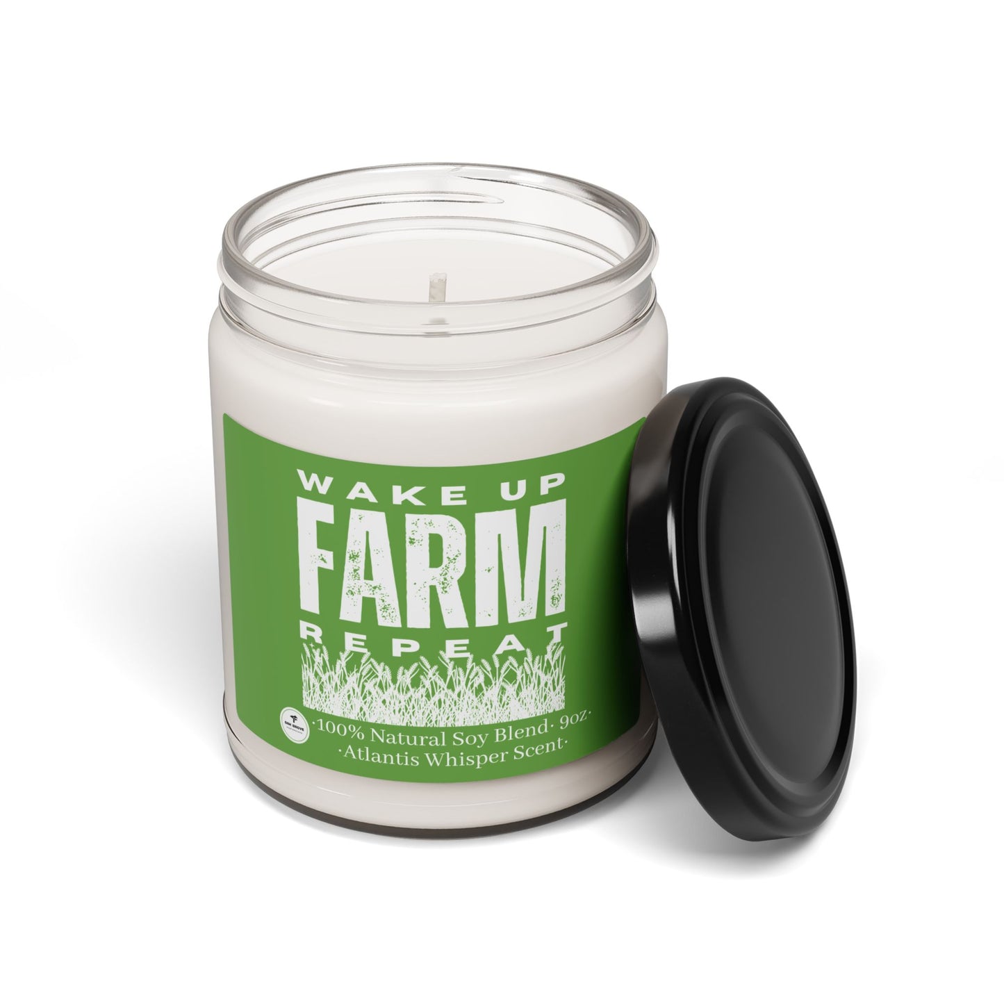Scented Soy Candle, 9oz - Wake Up Farm Repeat