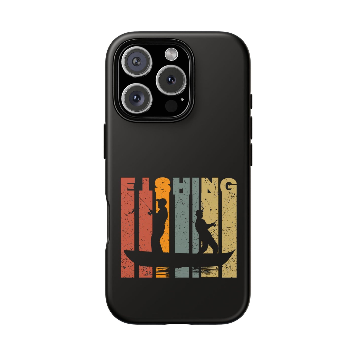 Cell Phone Case | Fishing Grunge | For iPhone, Samsung Galaxy, and Google Pixel
