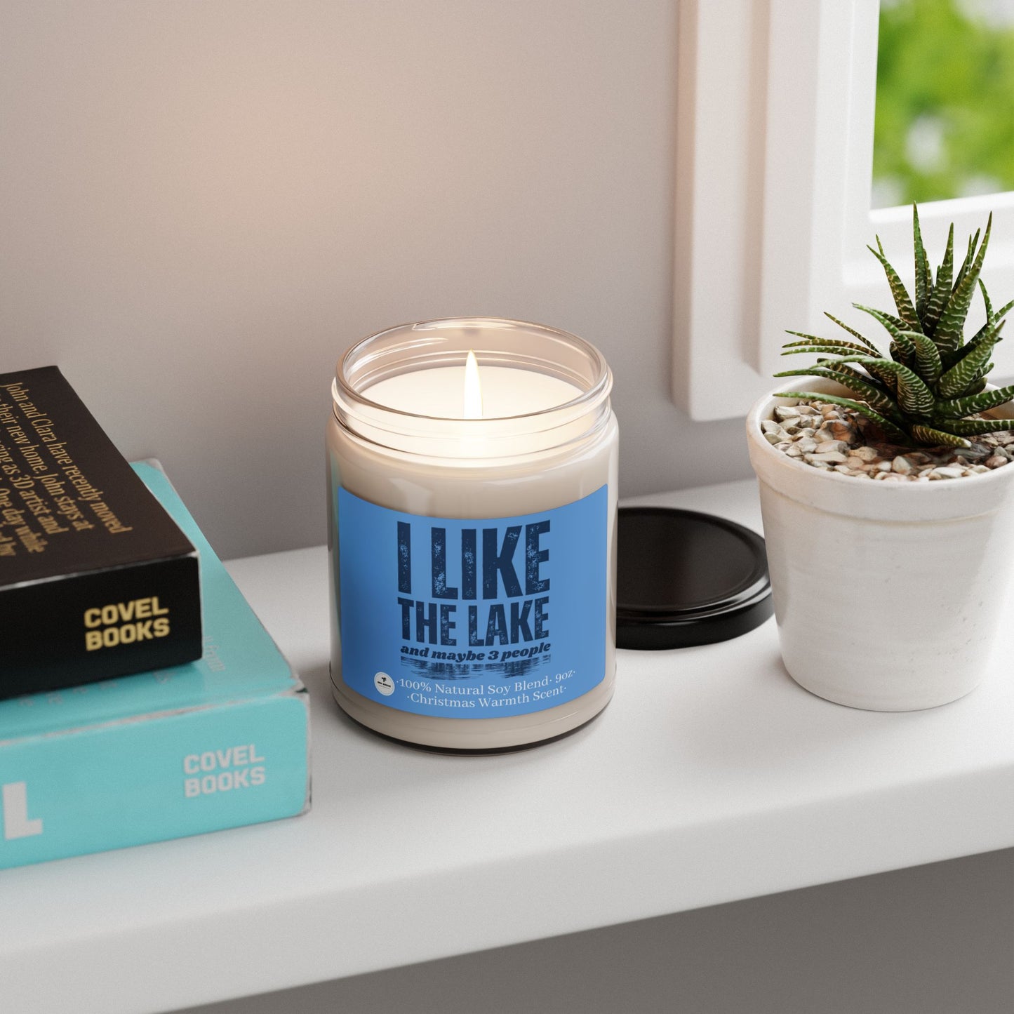 Scented Soy Candle, 9oz - I Like the Lake