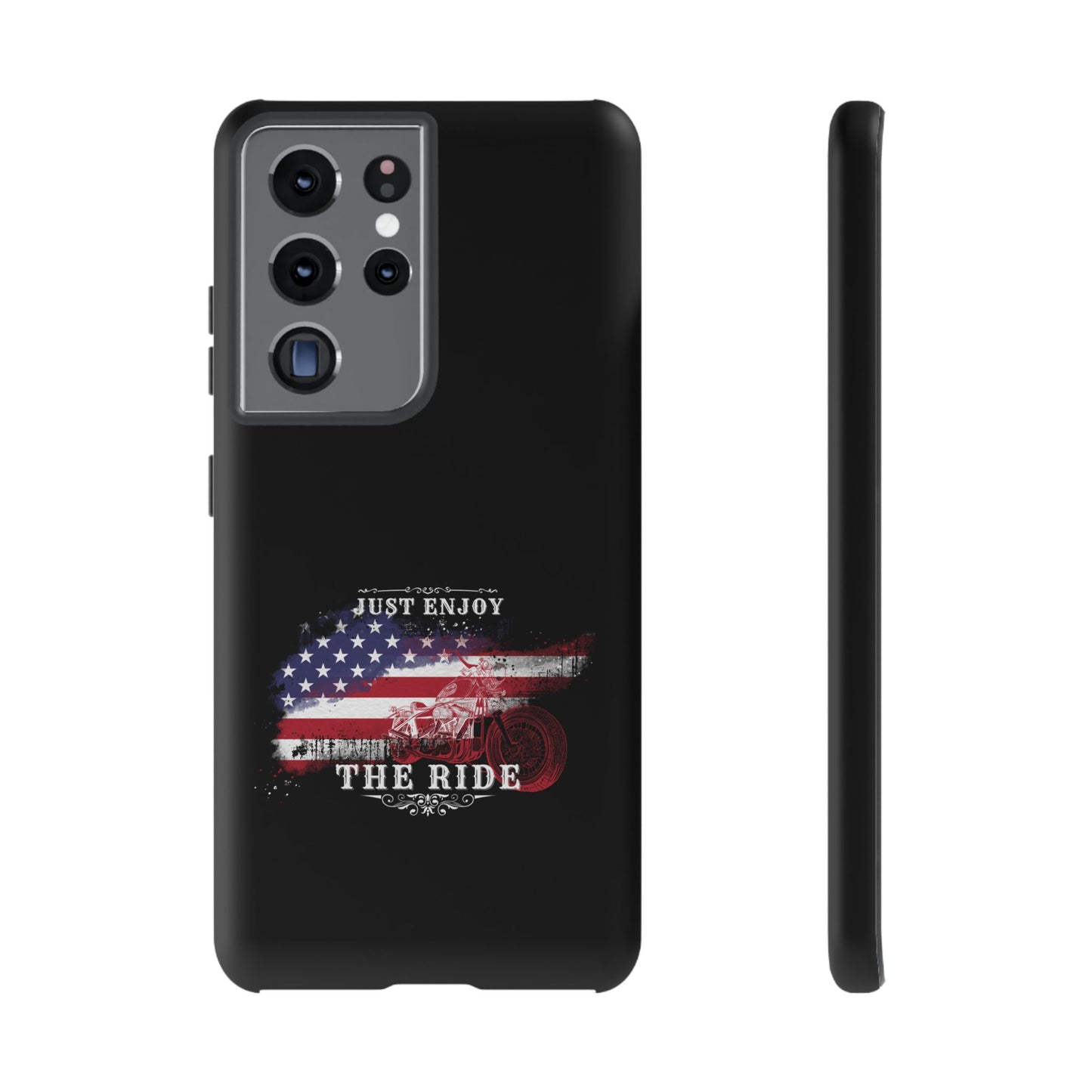 Cell Phone Case | Just Enjoy the Ride | For iPhone, Samsung Galaxy, and Google Pixel