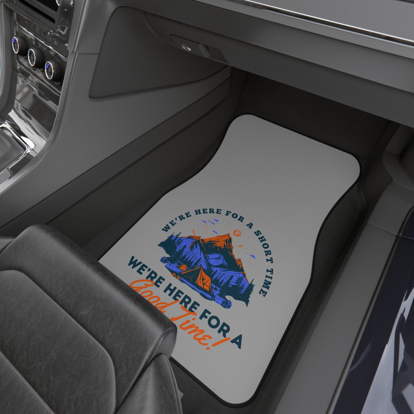 Car Mats (2x Front) | We're Here For a Short Time