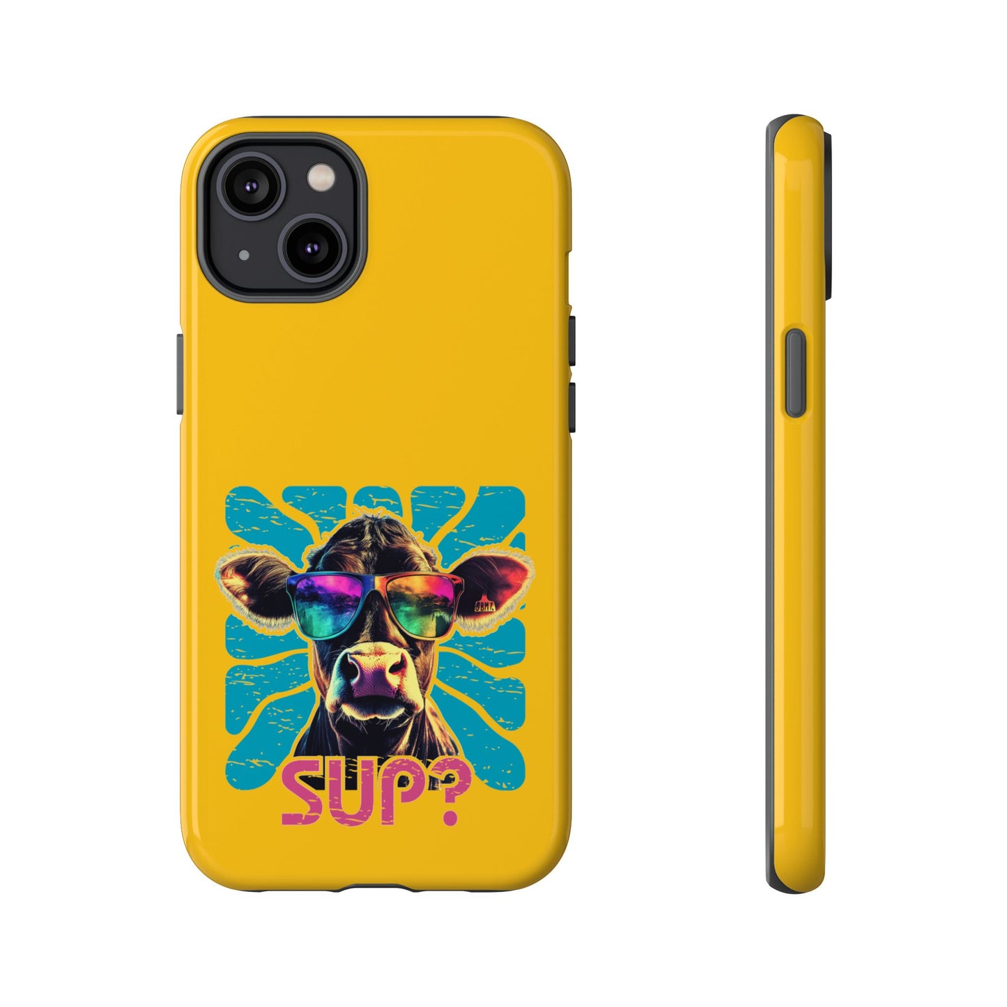 Cell Phone Case | Cow Sup? | For iPhone, Samsung Galaxy, and Google Pixel