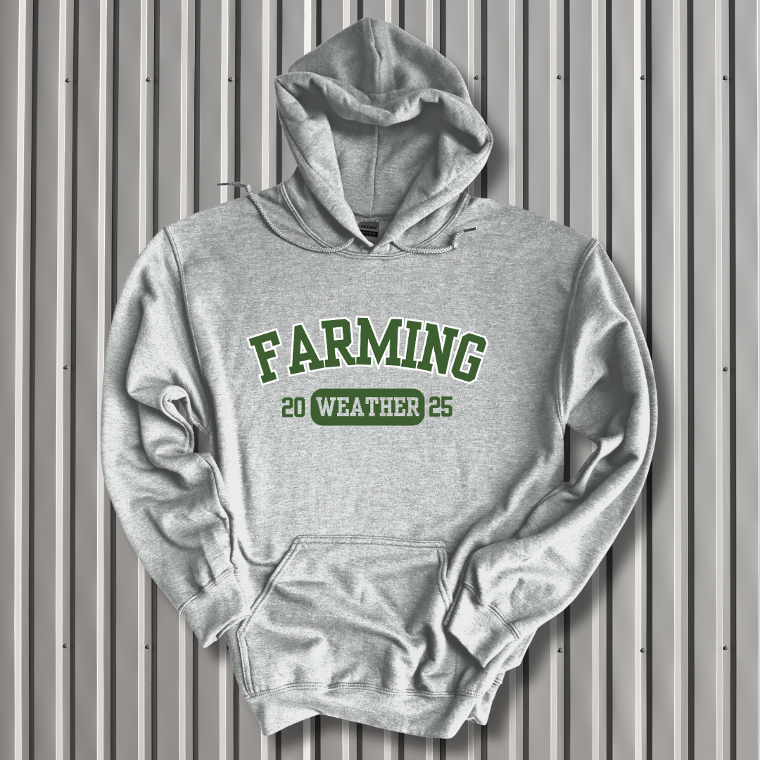 Farming Weather Long-Sleeve Hoodie