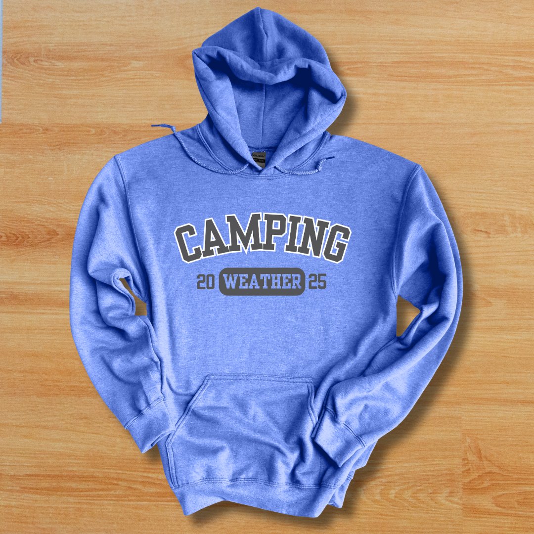 Camping Weather Long-Sleeve Hoodie