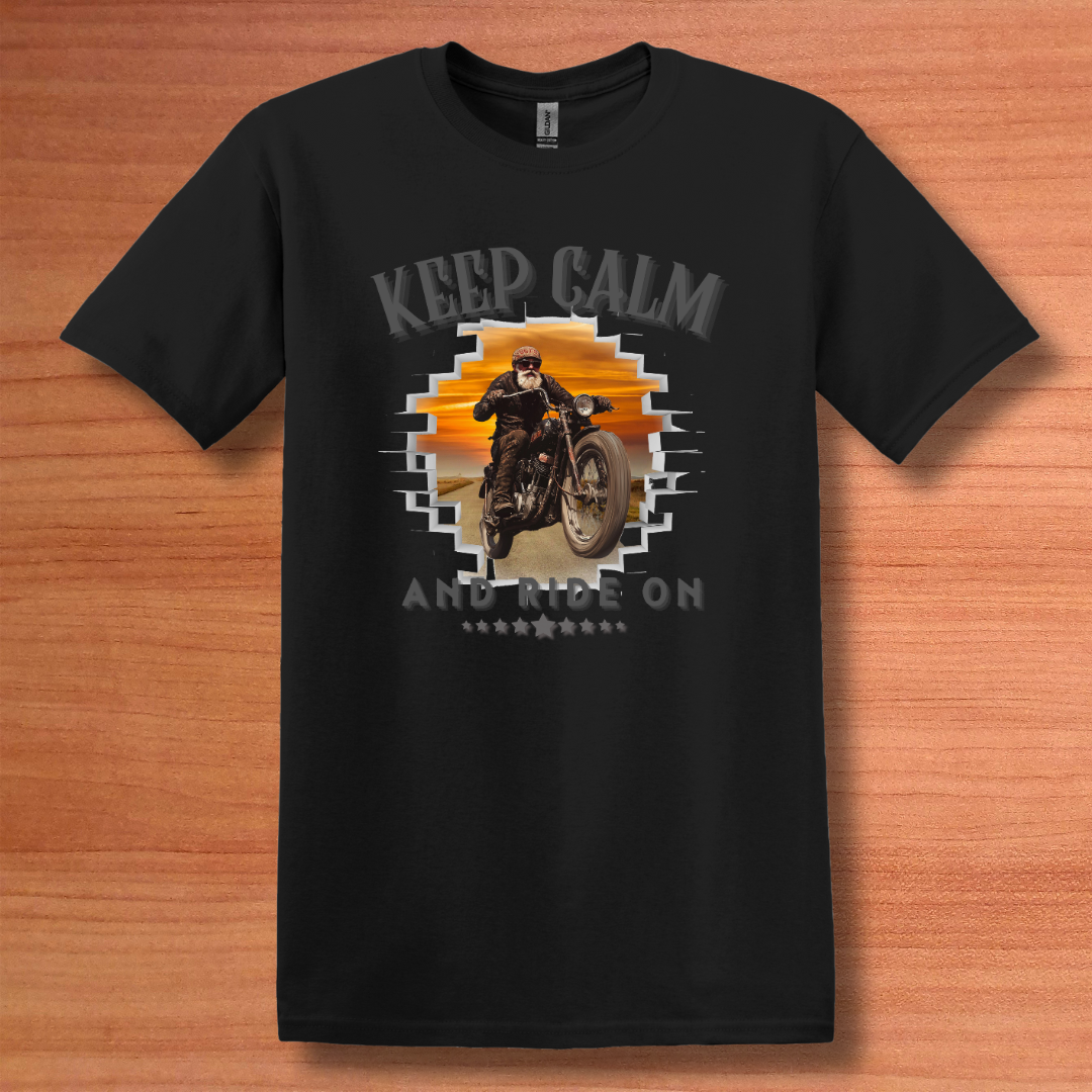 Keep Calm and Ride On T-Shirt