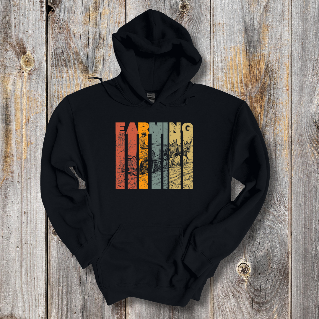Farming Grunge Hoodie | Farmer Gift