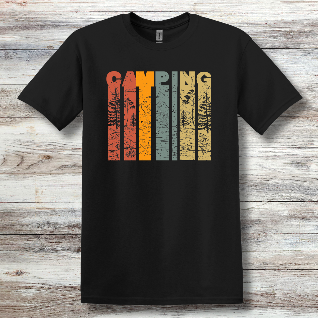 Camping Grunge T-Shirt | Camping Gift Ideas