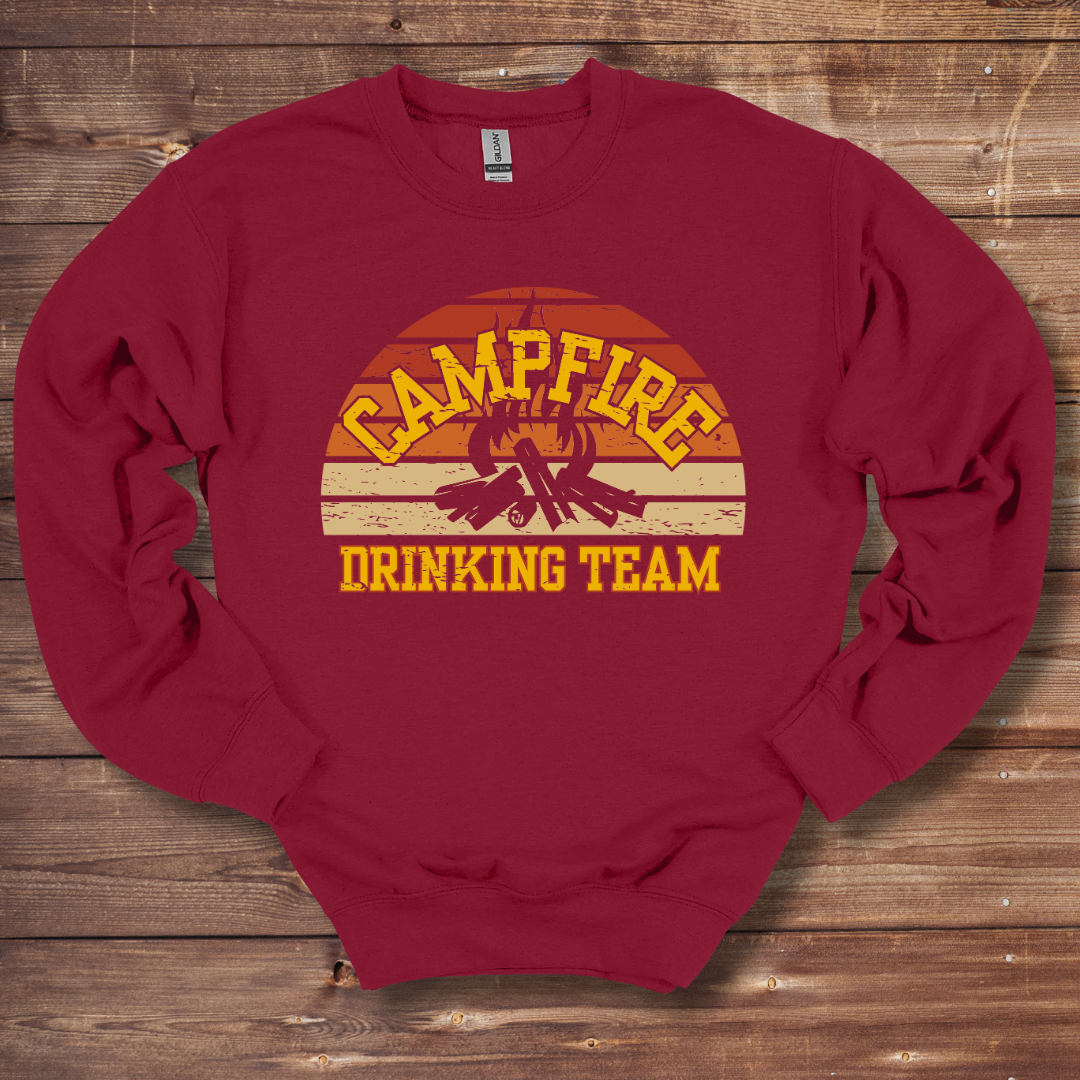 Campfire Drinking Team Sweatshirt | Campfire Beers