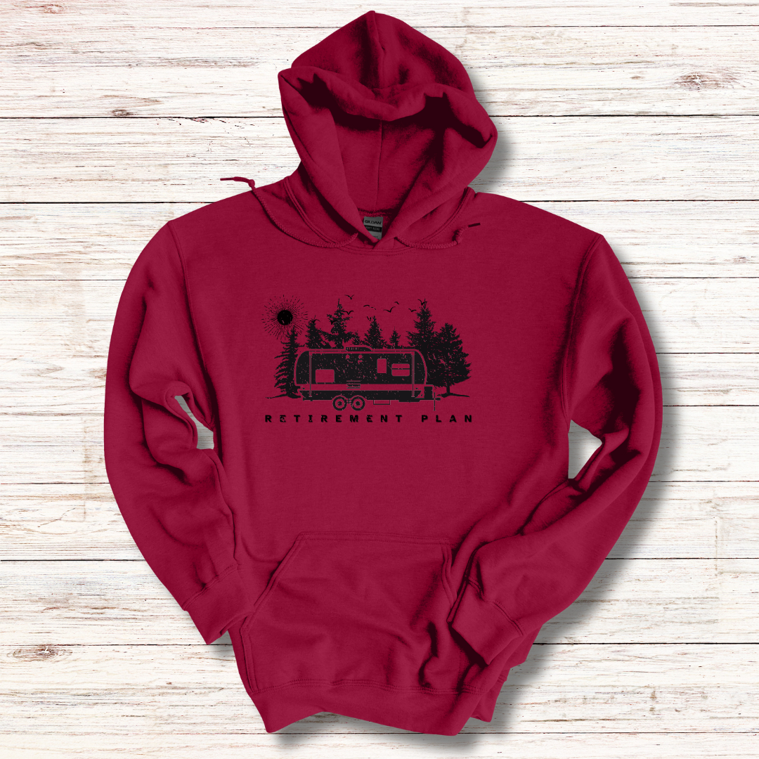 RV Retirement Plan Long-Sleeve Hoodie