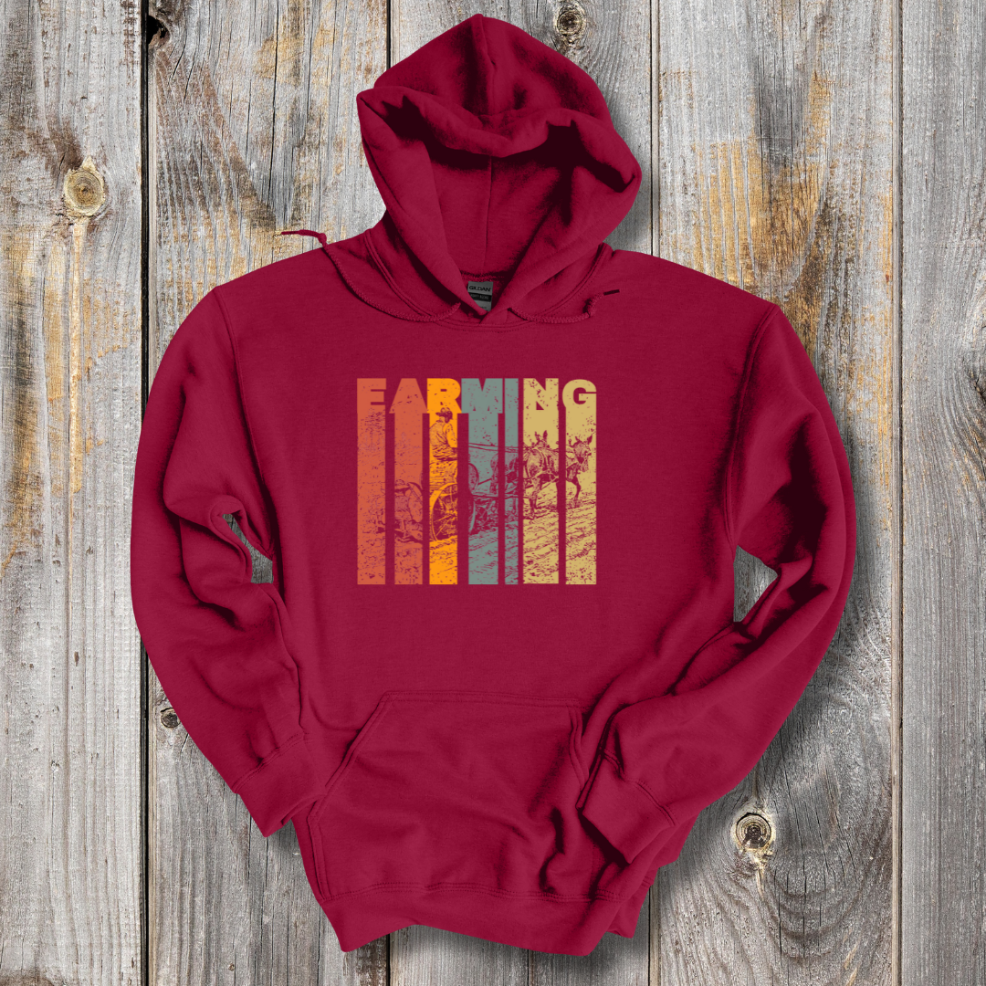Farming Grunge Hoodie | Farmer Gift
