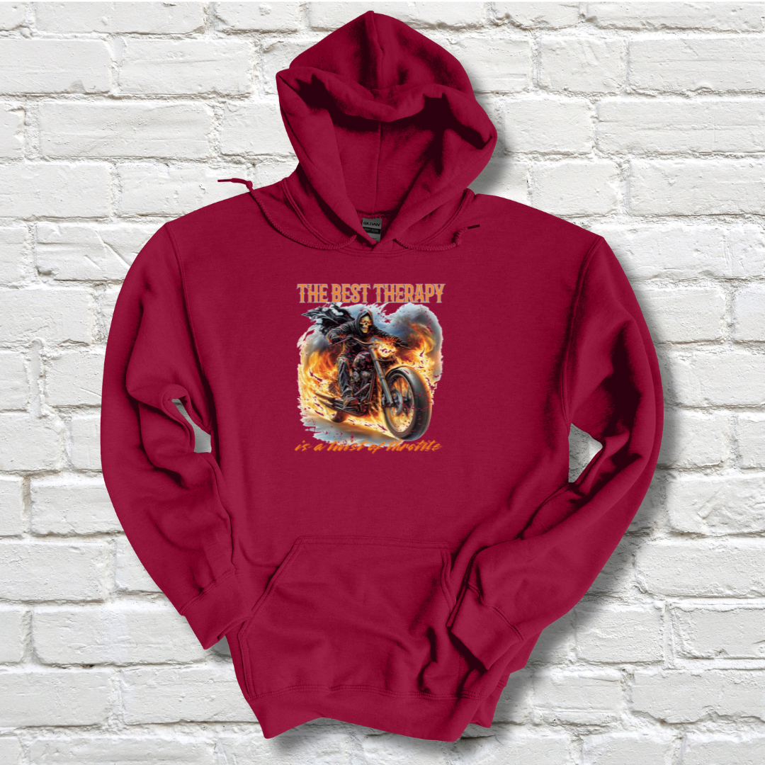 The Best Therapy Long-Sleeve Hoodie