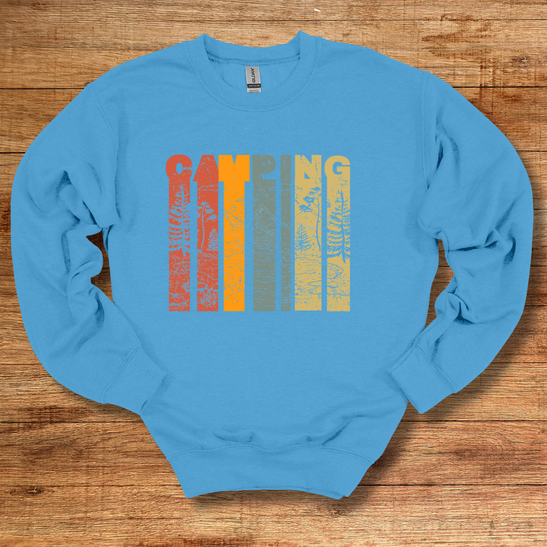 Camping Grunge Sweatshirt | Camping Gift Ideas