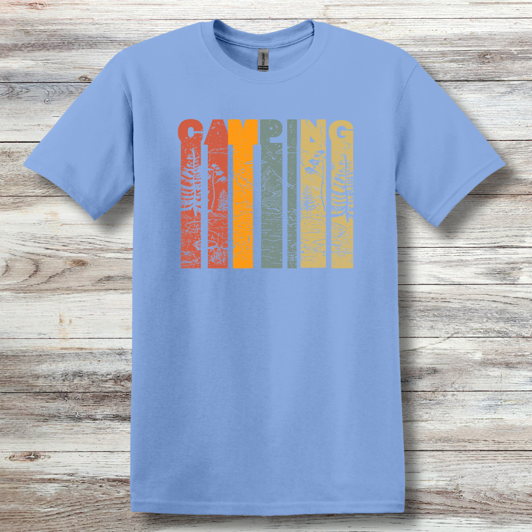 Camping Grunge T-Shirt | Camping Gift Ideas