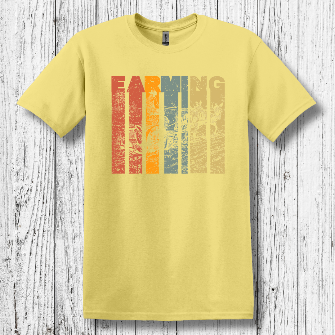 Farming Grunge T-Shirt | Farmer Gift