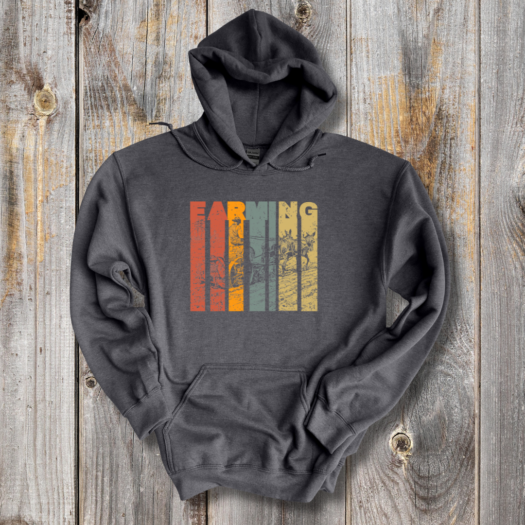 Farming Grunge Hoodie | Farmer Gift