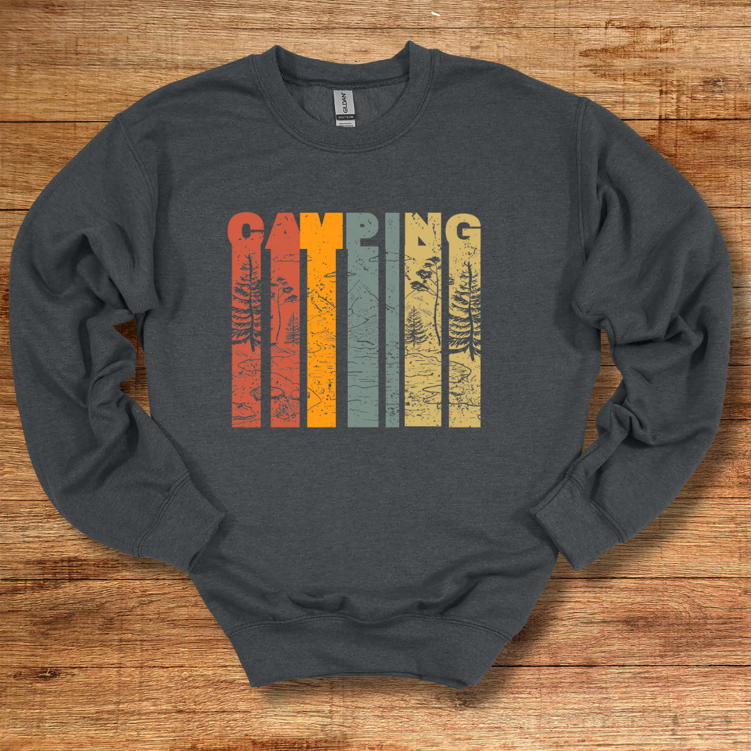 Camping Grunge Sweatshirt | Camping Gift Ideas