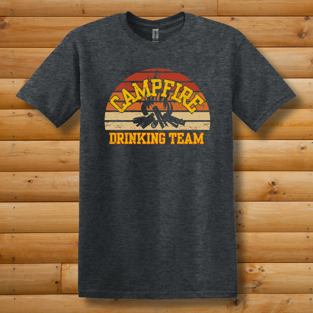 Campfire Drinking Team T-Shirt | Campfire Beers