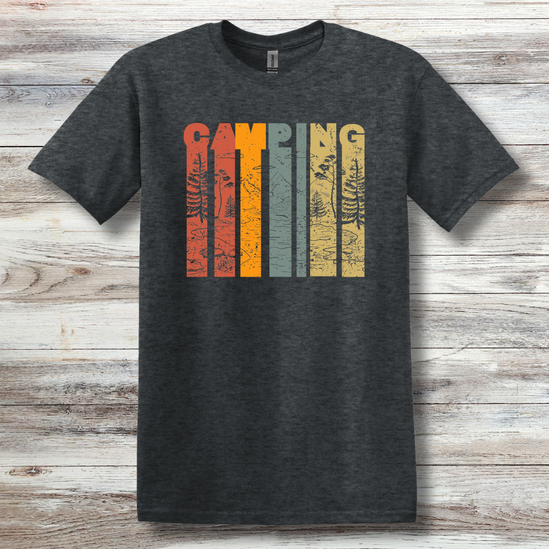Camping Grunge T-Shirt | Camping Gift Ideas