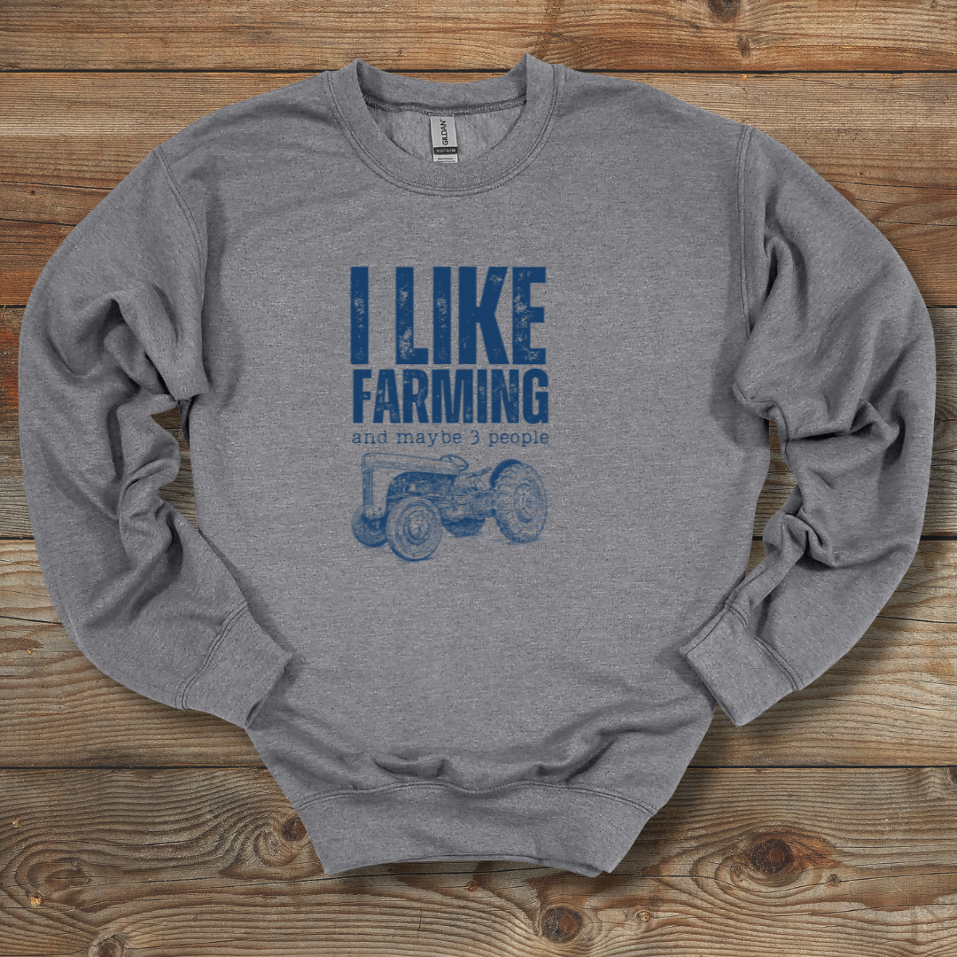 I Like Farming, Tractor Version, Sweatshirt
