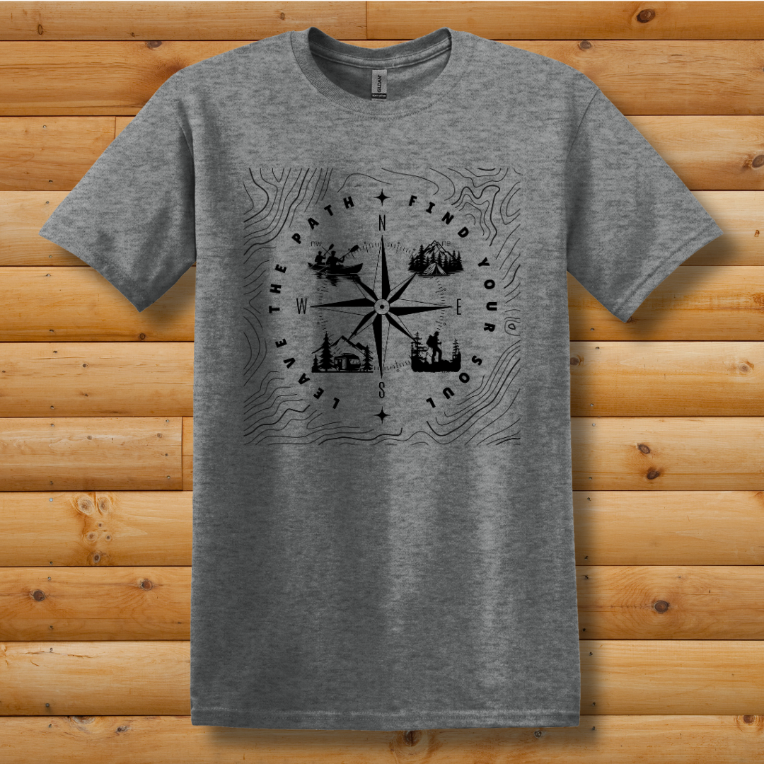 Leave The Path Find Your Soul T-Shirt | Camper Gift