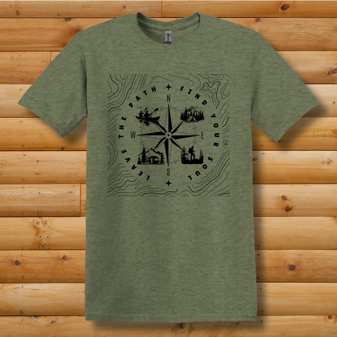 Leave The Path Find Your Soul T-Shirt | Camper Gift