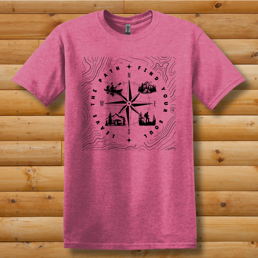 Leave The Path Find Your Soul T-Shirt | Camper Gift