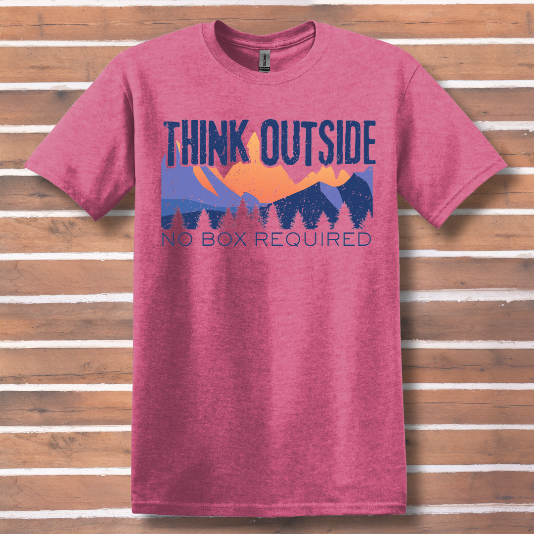 Think Outside T-Shirt | Camping Gift Ideas