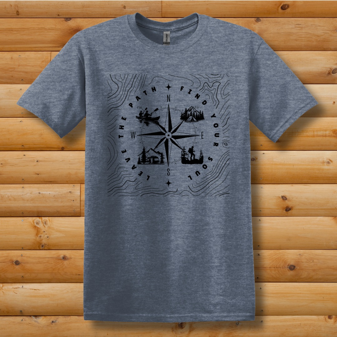Leave The Path Find Your Soul T-Shirt | Camper Gift