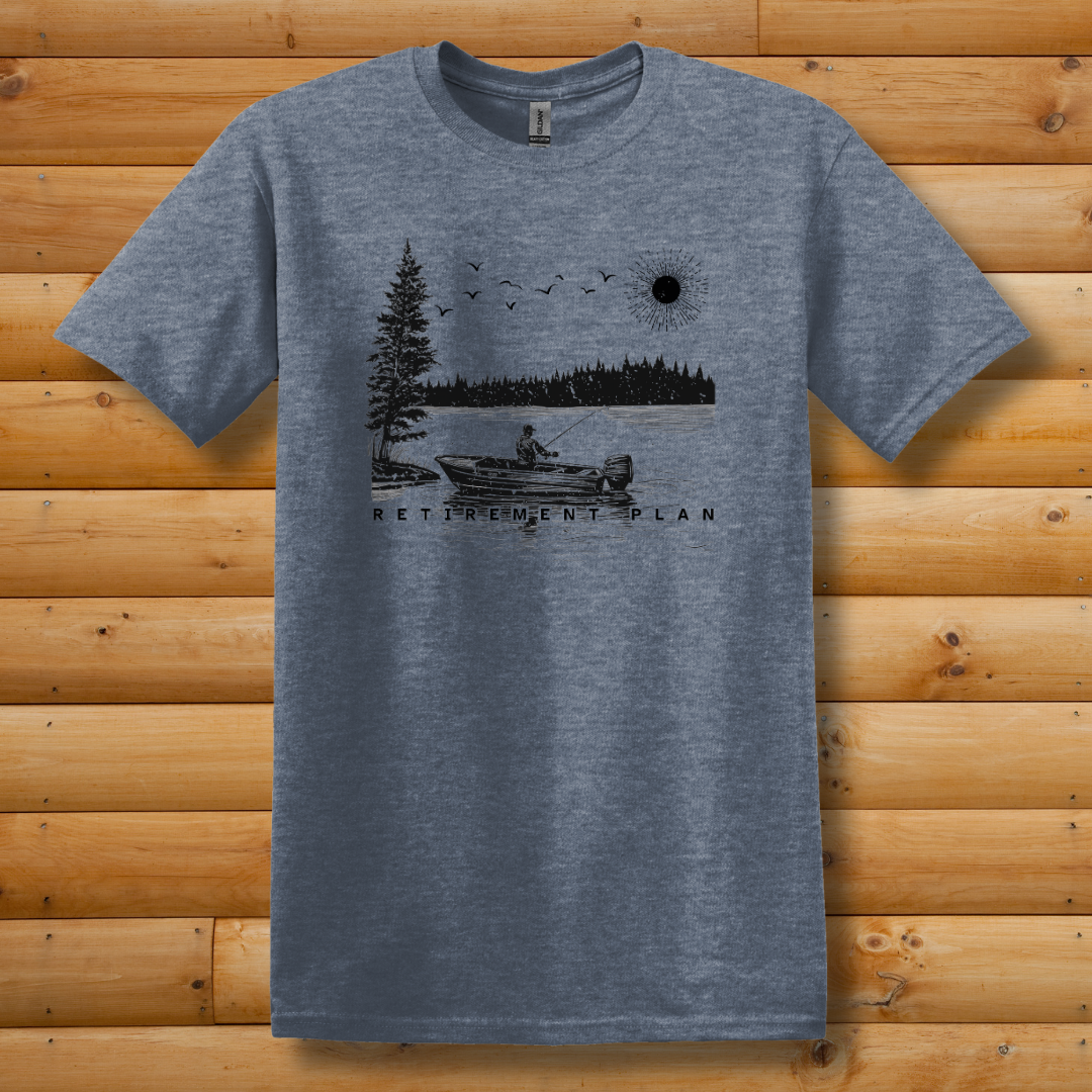 Fishing Retirement Plan T-Shirt