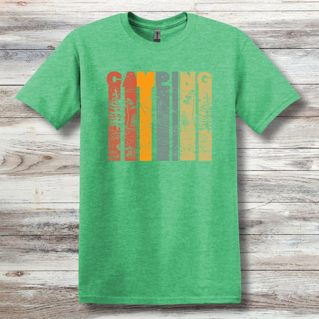 Camping Grunge T-Shirt | Camping Gift Ideas