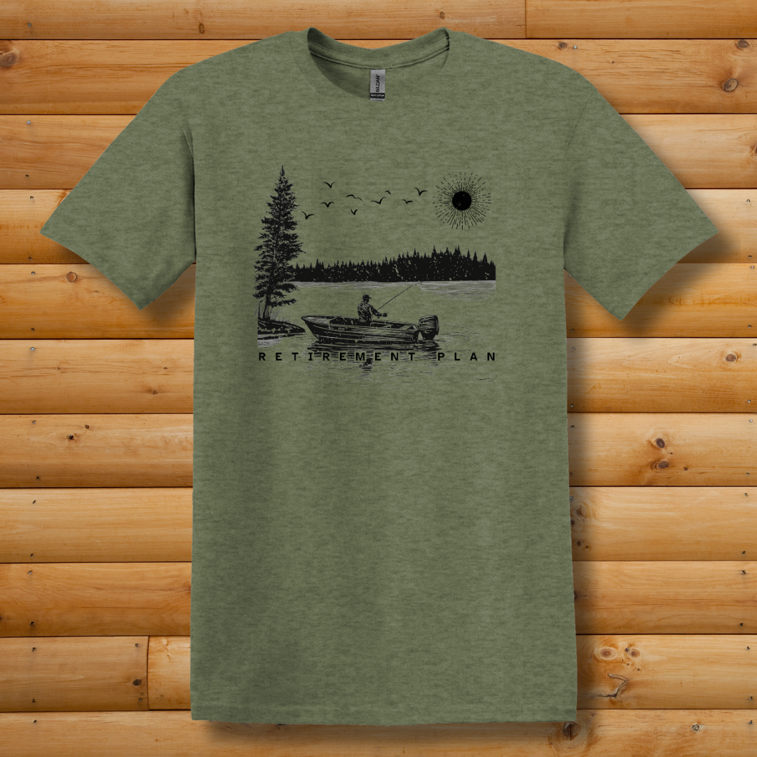 Fishing Retirement Plan T-Shirt