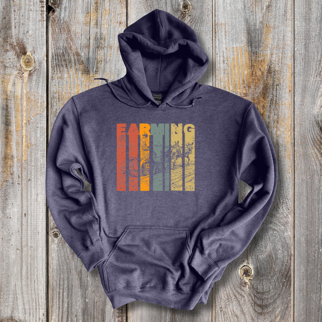 Farming Grunge Hoodie | Farmer Gift