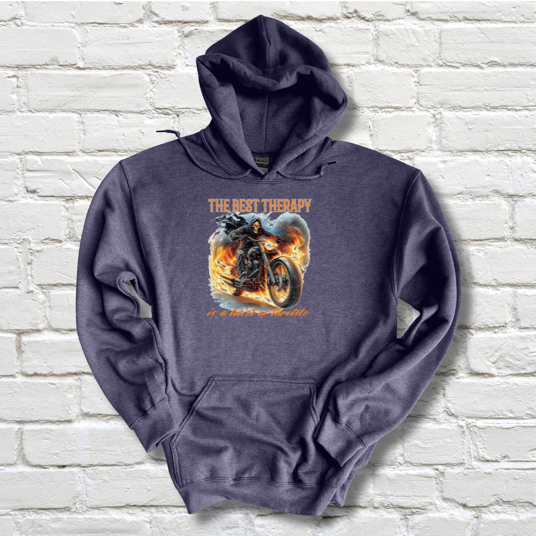 The Best Therapy Long-Sleeve Hoodie